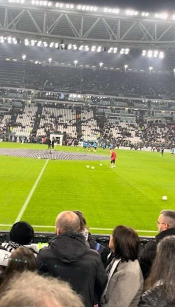 Allianz Stadium, Turin, section: 114, row: 3, seat: 16