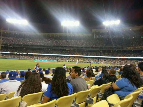 Dodger Stadium, section: 45FD, row: D