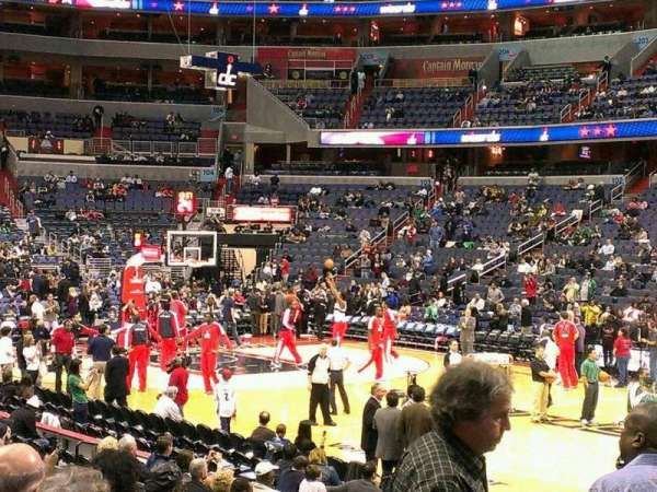 Capital One Arena, section: 113, row: L, seat: 3