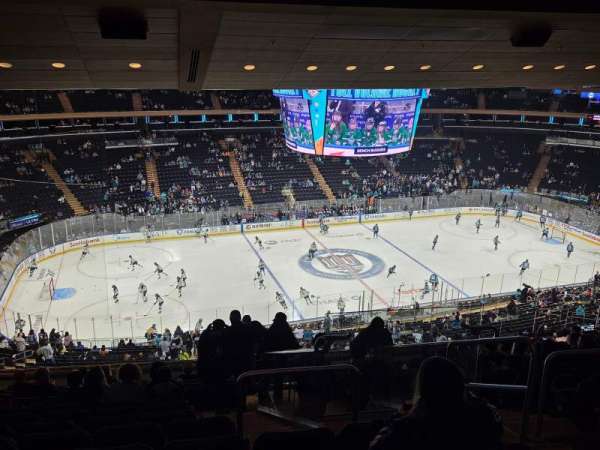 Madison Square Garden, section: 222, row: 16, seat: 20