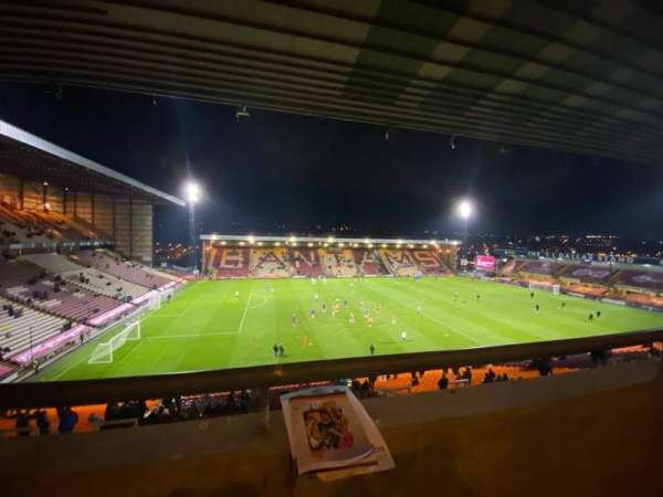 Valley Parade, section: ECL, row: A, seat: 0221