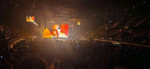 Kia Forum, section: 134, row: 8, seat: 3