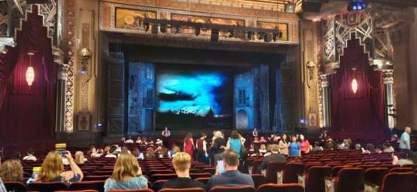 Hollywood Pantages Theatre, section: Orchestra LC, row: QQ, seat: 304