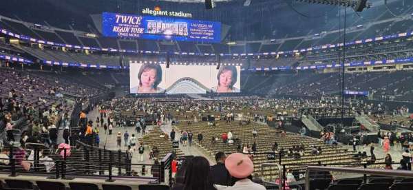 Allegiant Stadium, section: 104, row: 16, seat: 2