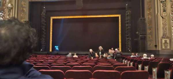 Hollywood Pantages Theatre, section: Orchestra C, row: R, seat: 102