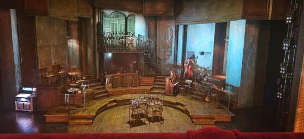 Walter Kerr Theatre, section: Mezzanine C, row: A, seat: 108