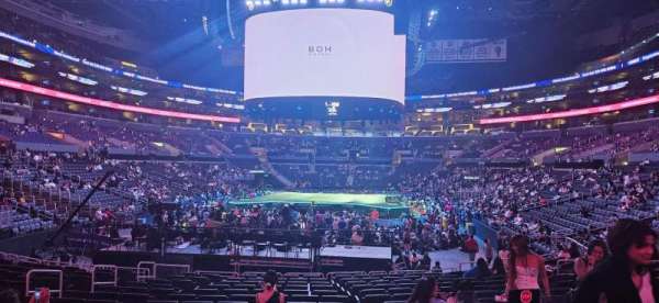 Crypto.com Arena, section: 106, row: 17, seat: 22