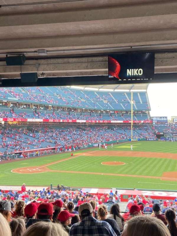 Angel Stadium, section: 223, row: K, seat: 20
