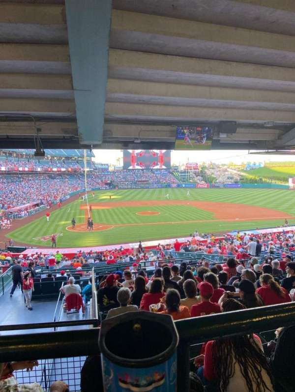 Angel Stadium, section: 221, row: WC, seat: 5