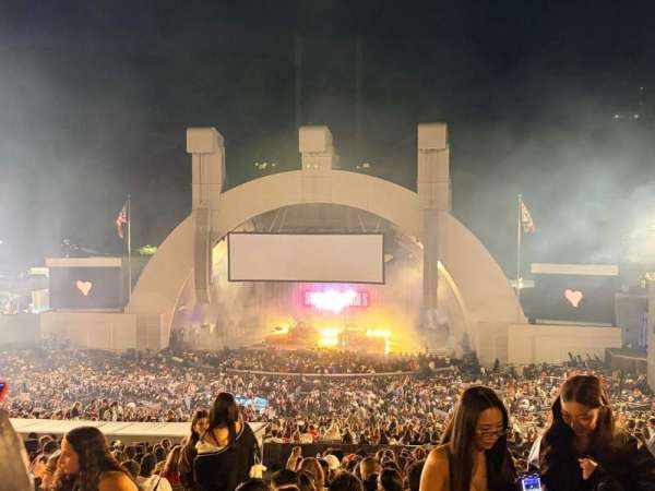 Hollywood Bowl, section: G2, row: 21, seat: 2