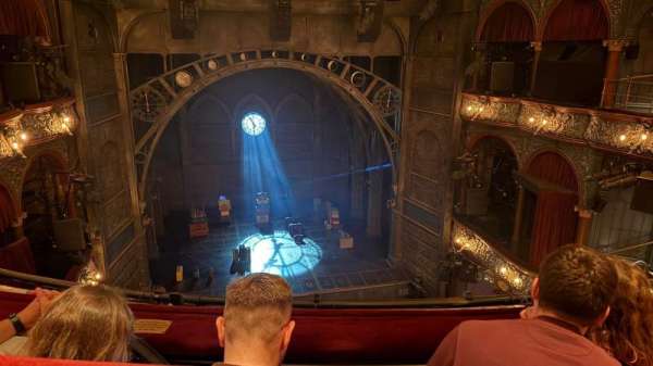 Palace Theatre, West End, section: Grand Circle, row: B, seat: 23