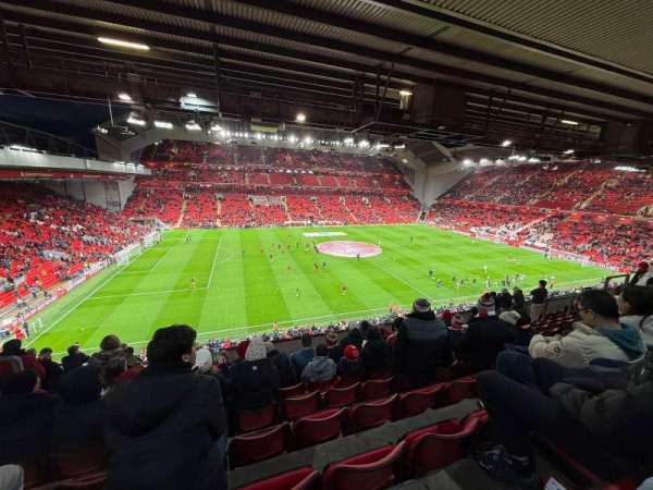 Anfield, section: CE7, row: 11, seat: 190