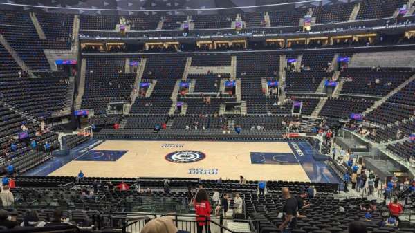 Intuit Dome, section: Club 8, row: 22, seat: 19