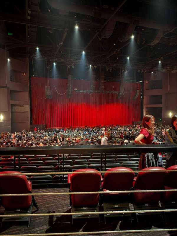 Peacock Theater, section: Loge Left, row: A, seat: 504