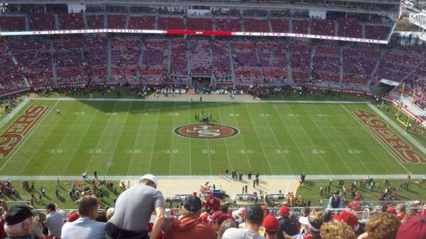 Levi's Stadium, section: 412, row: 18, seat: 12