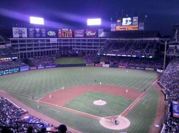 Globe Life Park in Arlington, section: 324, row: 6, seat: 8