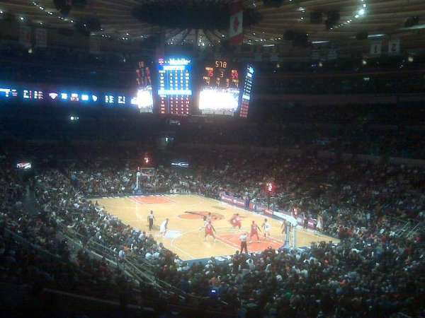 Madison Square Garden, section: 120
