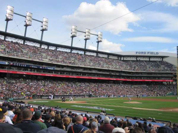 Comerica Park, section: 119, row: 22, seat: 14