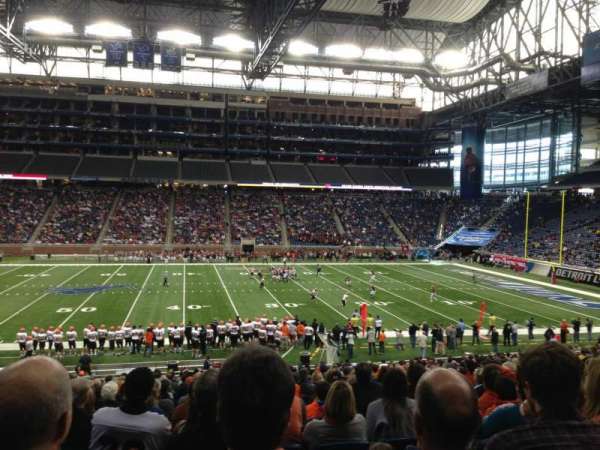 Ford Field, section: 128, row: 30, seat: 4