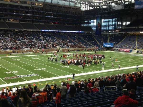 Ford Field, section: 124, row: 31