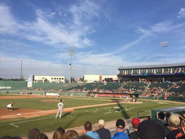 Jackson Field, section: P, row: 9, seat: 18