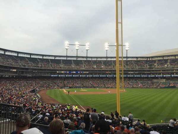 Comerica Park, section: 109, row: 39, seat: 12