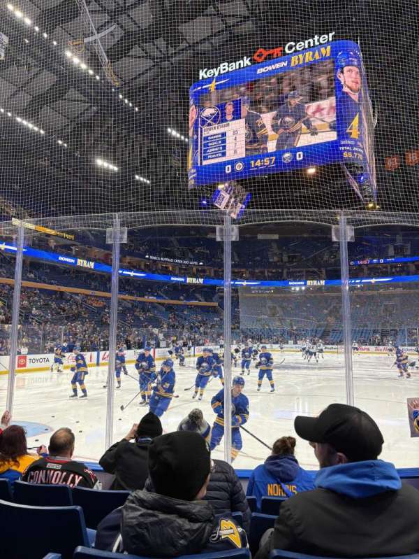 KeyBank Center, section: 121, row: 5, seat: 12