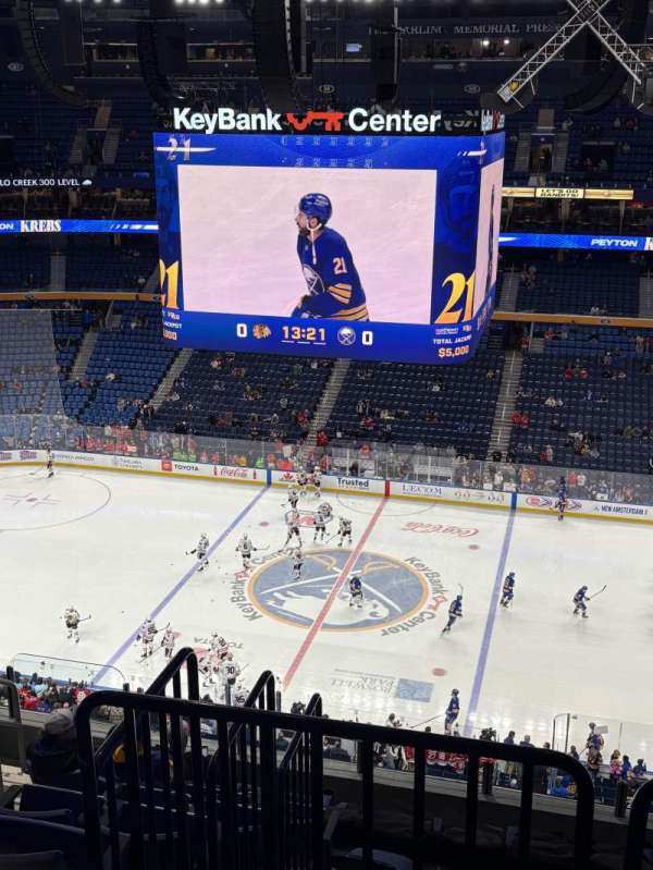 KeyBank Center, section: 305, row: 9, seat: 18