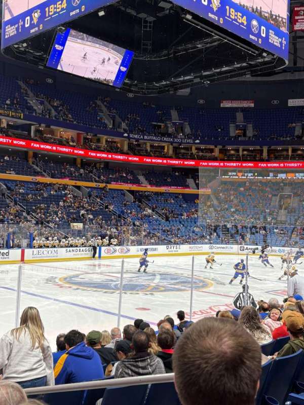 KeyBank Center, section: 119, row: 10, seat: 3