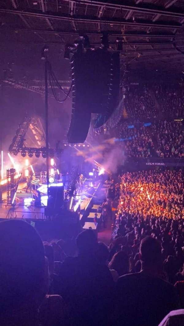 Kia Forum, section: 125, row: 12