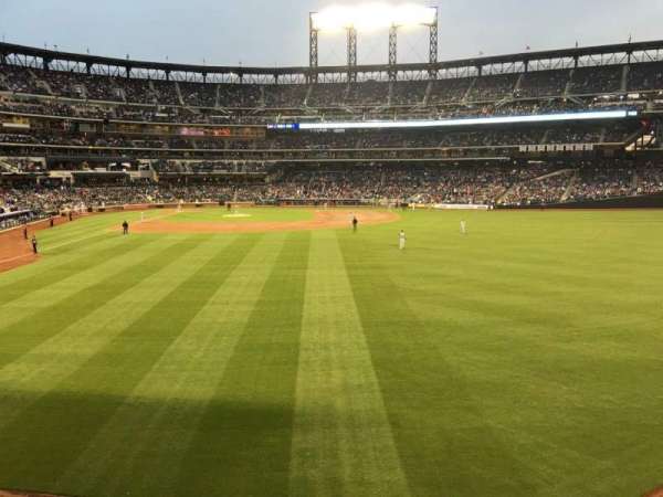 Citi Field, section: 101, row: 10, seat: 8