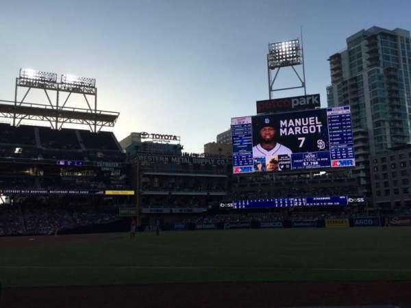 Petco Park, section: 115, row: 2, seat: 22