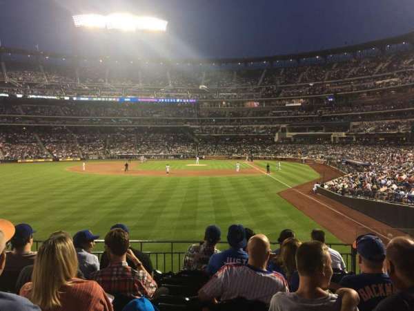 Citi Field, section: 134, row: 2, seat: 1