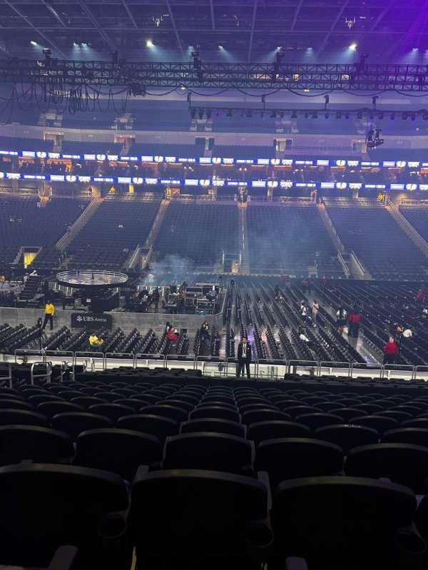UBS Arena, section: 104, row: 20, seat: 14