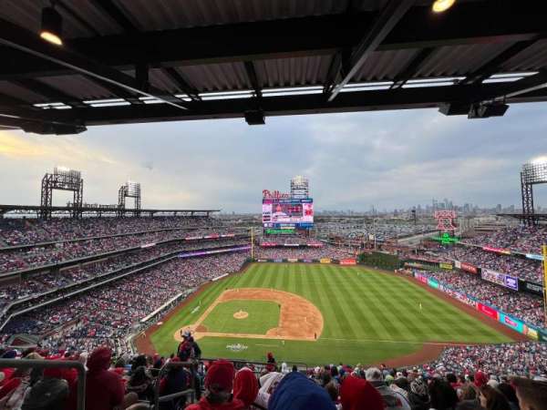 Citizens Bank Park, section: 414, row: 16, seat: 23