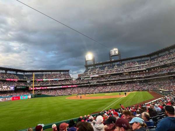 Citizens Bank Park, section: 139, row: 22, seat: 6