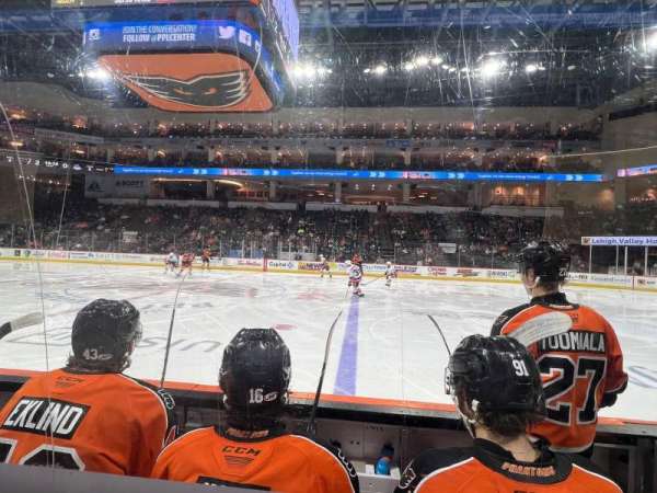 PPL Center, section: 104, row: 3, seat: 12