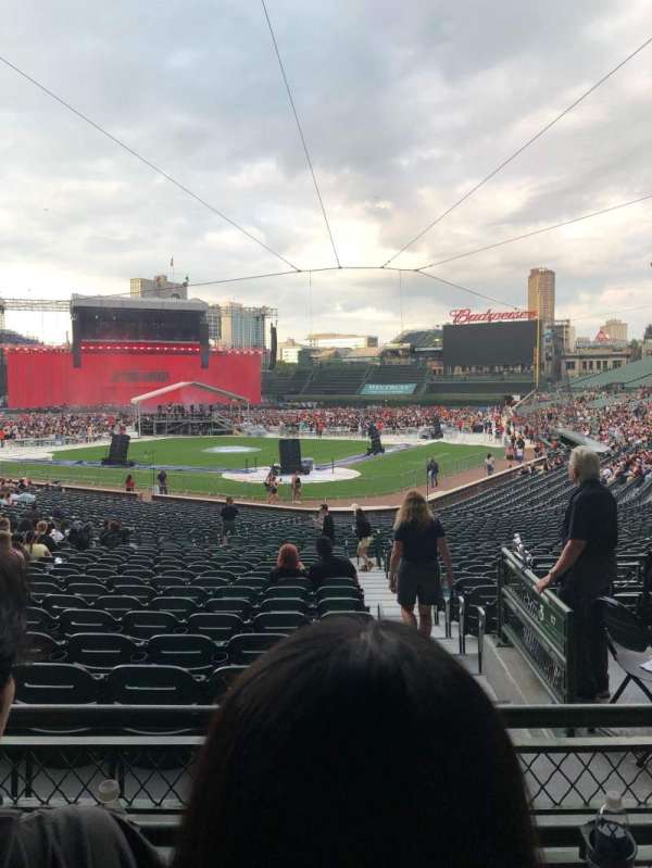 Wrigley Field, section: 216, row: 2, seat: 6