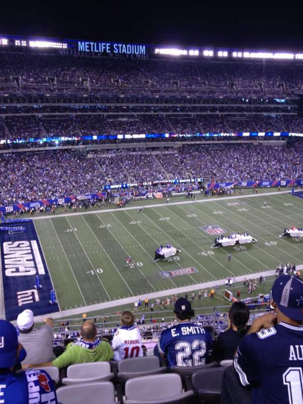Metlife Stadium, section: 342, row: 5