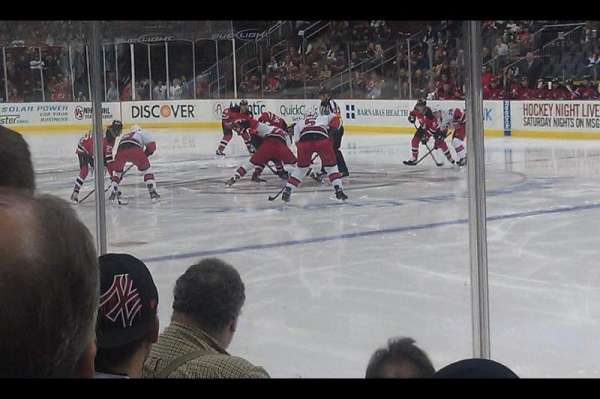 Prudential Center, section: 21, row: 3, seat: 5