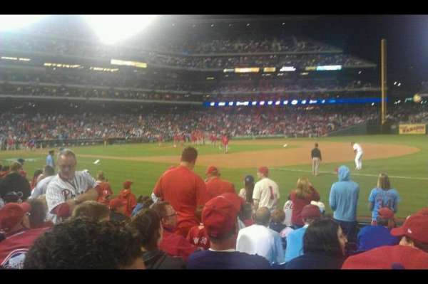 Citizens Bank Park, section: 112, row: 10, seat: 14
