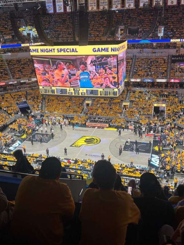 Gainbridge Fieldhouse, section: 223, row: 10, seat: 23