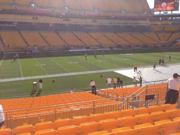 Acrisure Stadium, section: 107, row: S, seat: 10