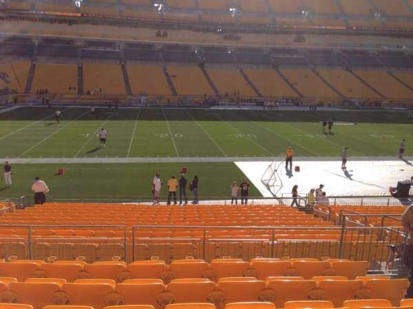 Acrisure Stadium, section: 108, row: S, seat: 10