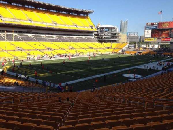 Acrisure Stadium, section: 128, row: X, seat: 10