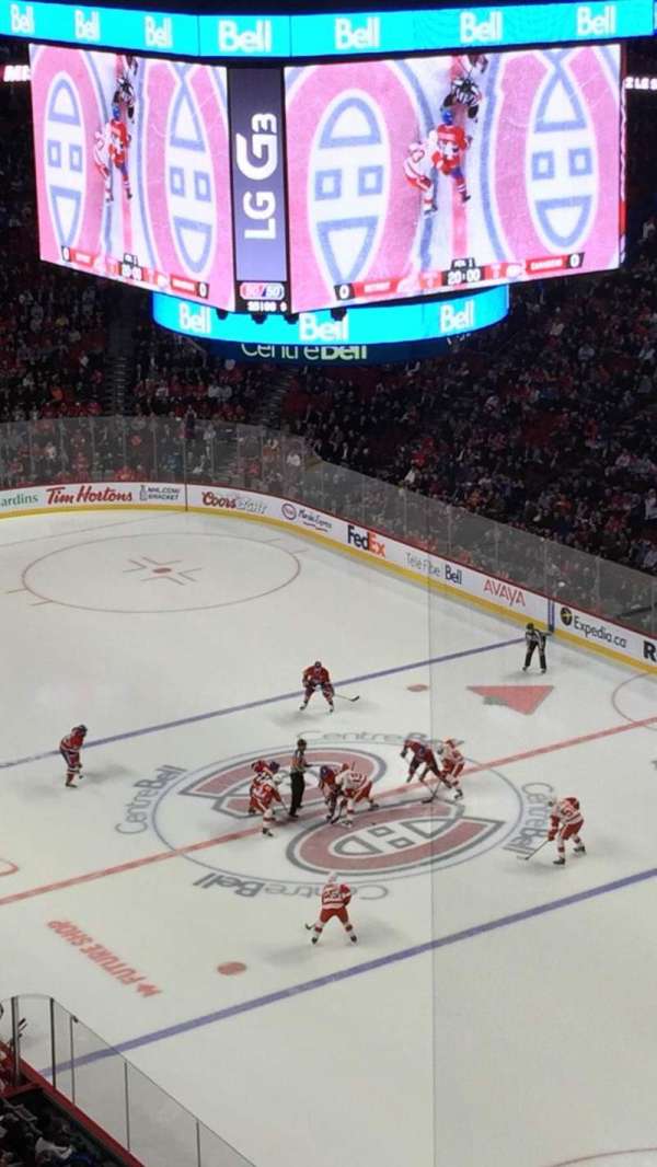 Centre Bell, section: 332, row: B, seat: 1
