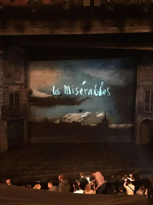 Imperial Theatre, section: Front Mezzanine RC, row: A, seat: 301