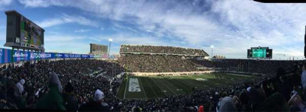 Spartan Stadium, section: 27, row: 55, seat: 3
