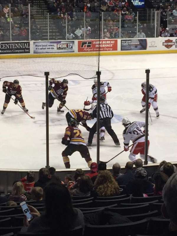 Van Andel Arena, section: 110, row: R, seat: 15