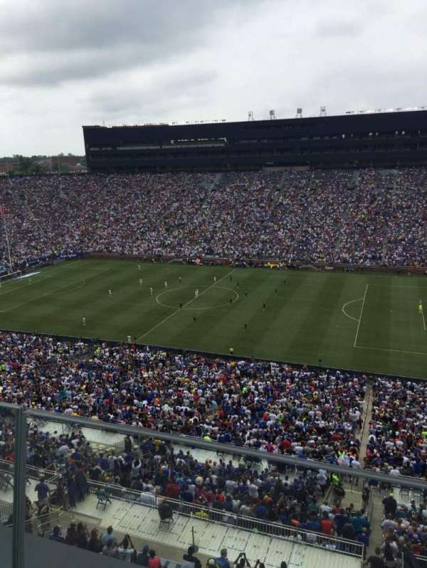 Michigan Stadium, section: 415, row: 1, seat: 10
